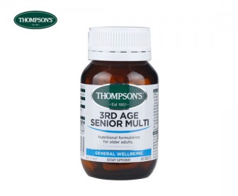 Thompson's 汤普森 中老年综合维生素片 60片 Thompson's 汤普森 中老年综合维生素片 60片